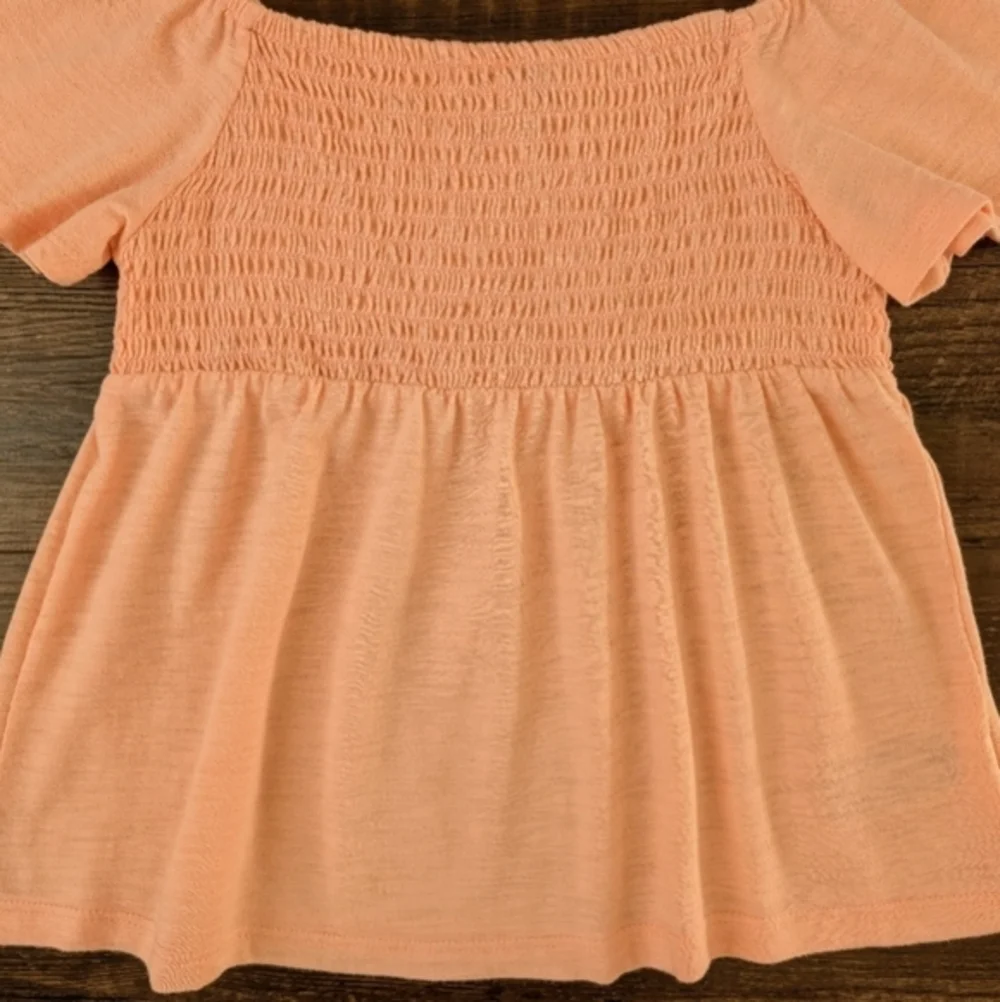 Old Navy Peach Blouse Top
